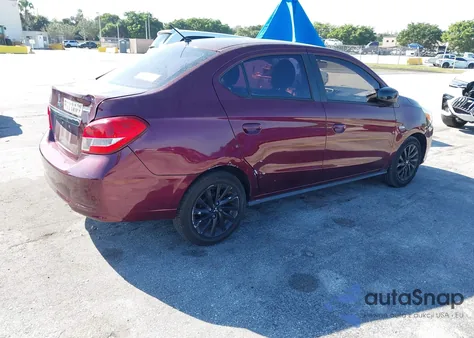 2020 Mitsubishi Mirage G4 Le from USA, damaged, VIN ML32F4FJ8LHF05777